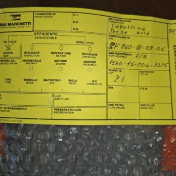 SF260-18-09-05 SCOOP AIR ASSY